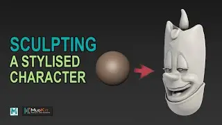 Creating a stylised character using Mudbox and Mudkit