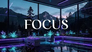 Study Lofi for Focus | Calm Neon Workspace