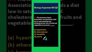 Circulatory System || MCQS -12