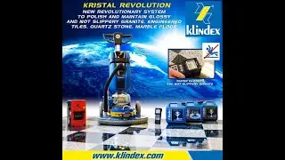 Klindex India |Granite Floor Polishing - KRISTAL REVOLUTION - 4HP/500-RPM Machine | www.klindex.in