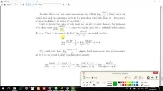 18.0.0 Using Sin(x)/x, Calc with Python