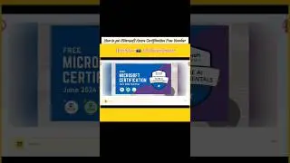 How To Get Microsoft Certification Free Voucher || Claim Azure Certification Voucher || #voucher