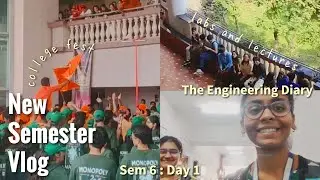 DAY IN THE LIFE OF AN ENGINEERING STUDENT | First day of college 📚