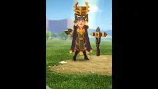 New Justice Queen New Legendary Hero Skin #clashofclans #archerqueen #shorts