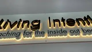 Backlight LED Sign | Custom LED Sign Letter # backlit led sign # custom led sign # mini led sign 