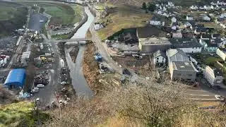 18.12.24: Blick auf Mayscho&szlig;, gesehen von der Saffenburg, Update Ahr Flutkatastrophe