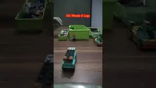 Yet Another HotWheels & Lego Mashup #toys #hotwheels #lego #mashup