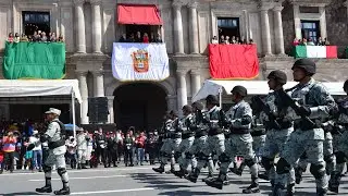 Aniversario del Inicio de la Independencia de México y Desfile Cívico-Militar, desde Toluca.