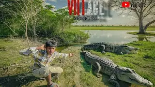 😱 Aaj  Ham Lok Dekhne Bale  Hai CROCODILE 🐊 FROM VILLAGE 😳