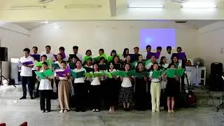 Shalom United Choir in General Worship June, 2025