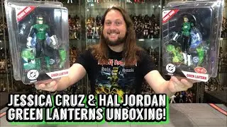 Jessica Cruz & Hal Jordan Green Lantern McFarlane Page Punchers Unboxing!