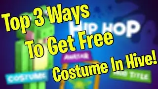 Top 3 Ways To Get Free Costume In Hive // Minecraft 1.18.2