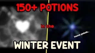 В рамках зимнего события Sol's RNG вы сможете использовать БОЛЕЕ *150* зелий... (Roblox)