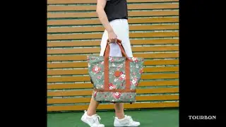Perfect Golf Shoe Bag for Travel! TOURBON Canvas Tote Review (Women's Design)