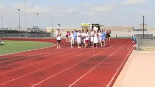 Cedar Ridge Band Olympics 2015 Walkout.