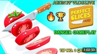Perfect Slice Game Live #shorts#viral#slicing#perfectslicegamelivestrim#viralvideo#popular #cartoon