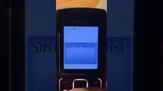 Nokia 1680 classic | SIM card rejected #shorts