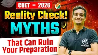 ⚠️ &ldquo;CUET UG 2026 Myths That Can RUIN You 😱 | Reality Check 🔍&rdquo;