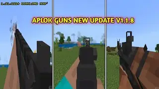 Aplok Guns v1.1.8 | Update 3d Guns Military Addon  Minecraft Pe Bedrock 1.21.100+(1X1GAMING)