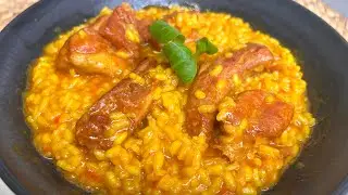 😀ARROZ MELOSO CON COSTILLAS DE CERDO, ¡¡delicioso y fácil de preparar!! #recetas #cocinaespañola