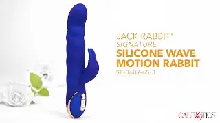 CalExotics Jack Rabbit&reg; Signature Silicone Wave Motion Rabbit