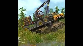 The towing truck almost overturned