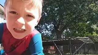 Spider man finds something gross