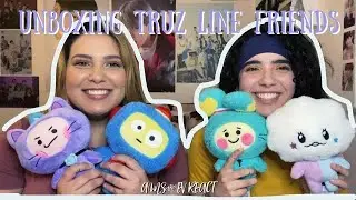 OUR FIRST UNBOXING VIDEO & IT'S TREASURE TRUZ!!! | Am & Ev React