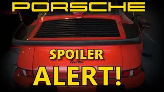 1977 Porsche 911 turbo: Rear spoiler rebuild [4K] Ep95