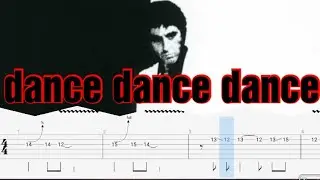 How to play | dance dance dance-Beth Anderson(guitar solo with Tab lesson)