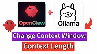 OpenClaw + Ollama | How to Change/Update CONTEXT WINDOW, CONTEXT LENGTH of Model | ClawdBot MoltBot