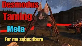 Desmodus taming trick official ARK