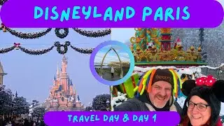 Disneyland Paris January 2026 | Ferry Crossing, Snow & Sequoia Lodge Room Tour