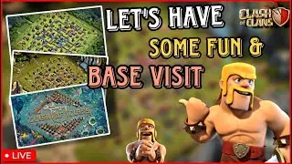 Amazing rank attacks In Clash Of Clans & || Base Visiting ||