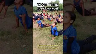 Bihar police 1600m running speed workout #shots #viralvideo #1600meter #workout