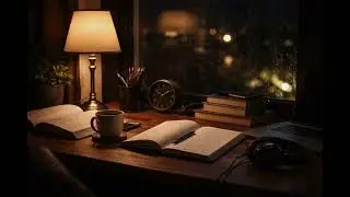 Calm Study Ambience | Soft Focus Music for Deep Concentration & Productivity (1 Hour)