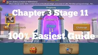 Lords mobile Vergeway Chapter 3 Stage 11 easiest guide