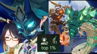 Top 1% Xiao DESTROYS the 4.4 Abyss | Floor 12 - 9★ | C0R1 Xiao Both Sides
