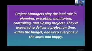Project Management Suite of Programmes 2025-2026 | Virtual Information Session
