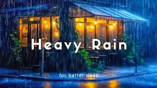 Extreme Heavy Rain & Thunder &ndash; Black Screen Sleep Sounds for Insomnia