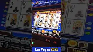 ROYAL FLUSH за $40 000 в Лас-Вегасе! 😱💰 #видеопокер #джекпот