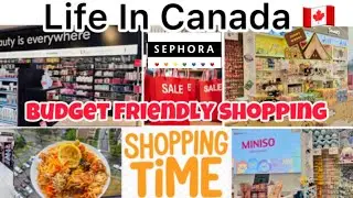 Budget Friendly Shopping | SEPHORA&rsquo;s Birthday Gift | Tips For Good Parenting | Shopping Vlog 🇨🇦