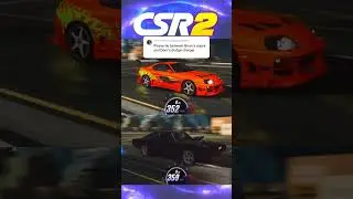 DOM'S CHARGER VS BRIANS SUPRA! CSR2 #csr2 #csr2racing