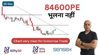 Intraday Trading Setup for Sensex Expiry🔥Bearish Candlestick | Banknifty & Nifty View | 18 Dec