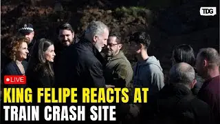King Felipe LIVE: Train Crash &lsquo;Very Tragic&rsquo; During Visit to Wreckage Site | Spain
