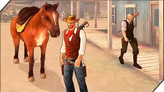 КОВБОЙСКИЕ РАЗБОРКИ - Игра ОГОНЬ С ЗАПАДА. WEST GUNFIGHTER. Игры на андроид