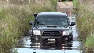 Toyota Tacoma deep water crossing
