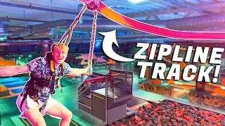 I'VE NEVER SEEN THIS IN A TRAMPOLINE PARK!!