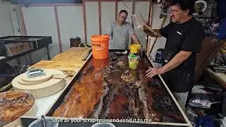 Building Arrowtown NZ Inspired River Table
