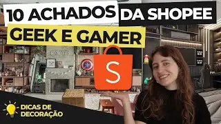 10 achadinhos SHOPEE no estilo GEEK E GAMER!